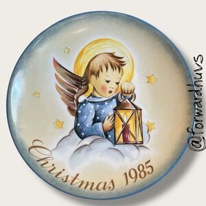 1985 Berta Hummel “Heavenly Light” Christmas Plate - No Box